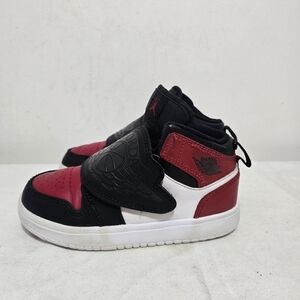 Nike Boys Sky Jordan 1 BQ7197-016 Size 12c Red Basketball Shoes Sneakers